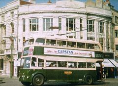 Trolley-Bus-Town-Centre.-1957.